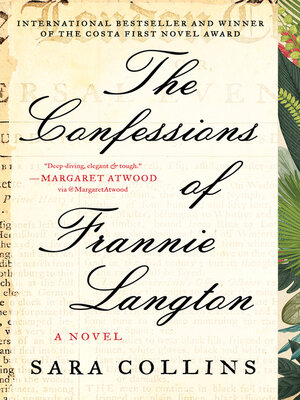 cover image of The Confessions of Frannie Langton